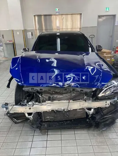 Photo 1 of 16: 2017 Mercedes-Benz C63 S, VIN WDDWF8HB5HF565064 — Korean insurance auction