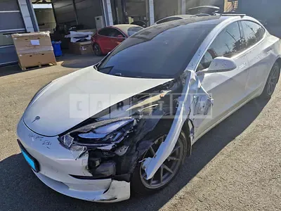 Photo 1 of 13: 2020 Tesla Model 3 Standard Range Plus, VIN 5YJ3E1EA5LF769248 — Korean insurance auction