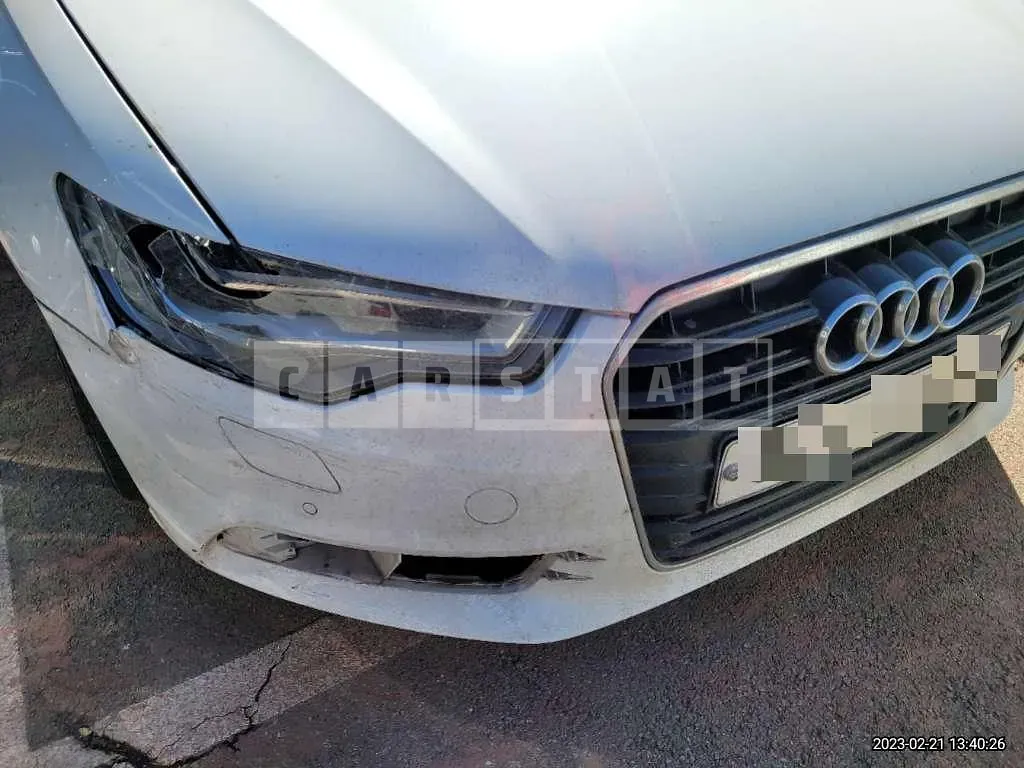Photo 2 of 11: 2015 Audi A6 35 TDI, VIN WAUZZZ4G5FN035067 — Korean insurance auction