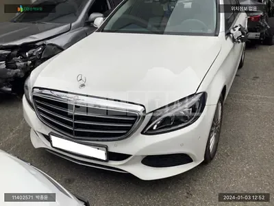Photo 1 of 27: 2016 Mercedes-Benz C220d, VIN WDDWF0EB5HR216846 — Korean insurance auction
