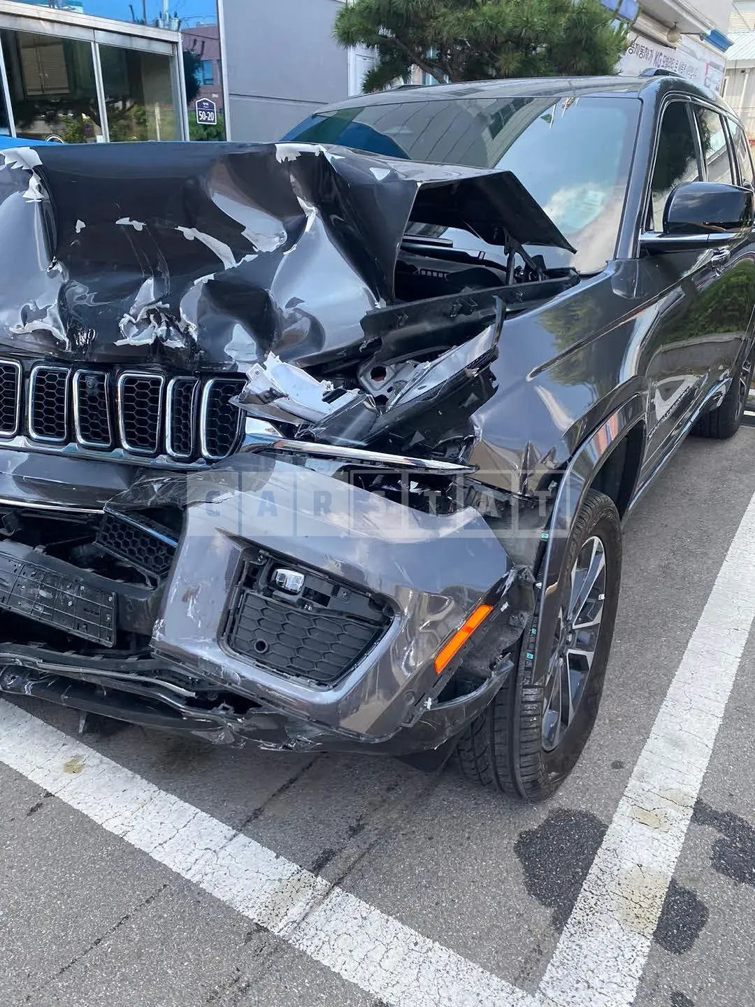 Photo 2 of 29: 2022 Jeep Grand Cherokee L, VIN 1C4RJKDG6N8611411 — Korean insurance auction