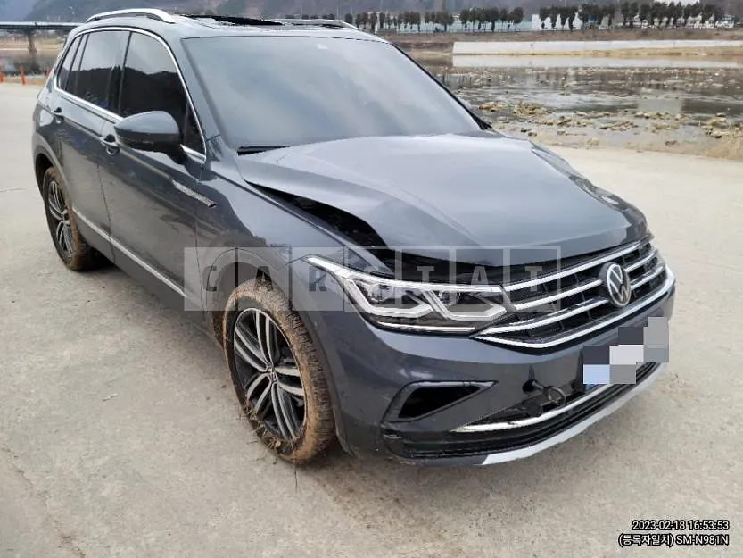 Photo 2 of 56: 2022 Volkswagen Tiguan 2.0TDI 4MOTION — Korean insurance auction