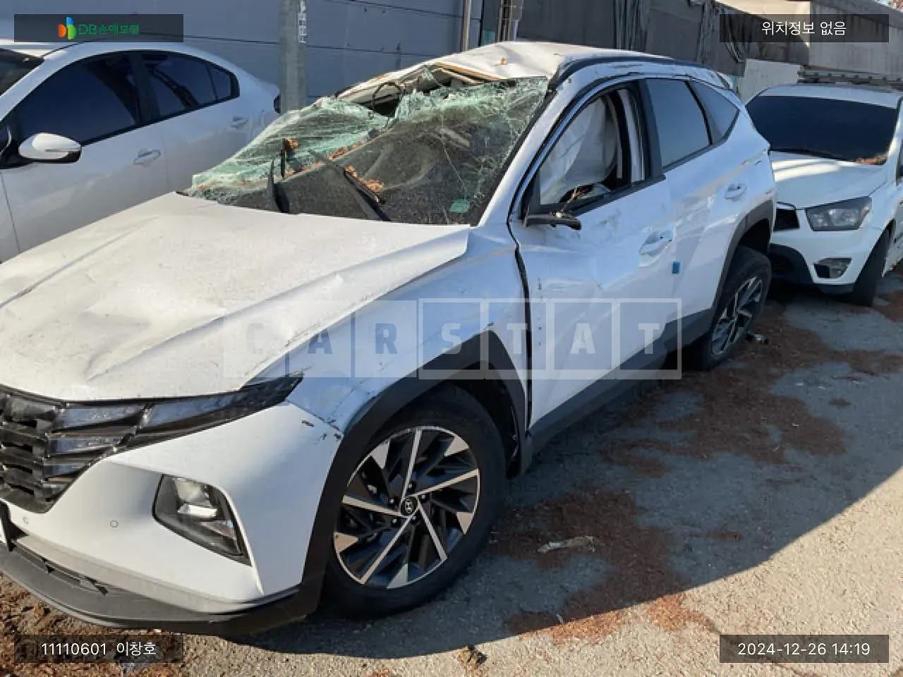 Photo 2 of 15: 2021 Hyundai Tucson Hybrid, VIN KMHJC811BMU017111 — Korean insurance auction