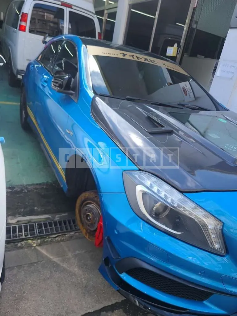 Photo 2 of 10: 2015 Mercedes-Benz A45 AMG 4Matic, VIN WDDBF5CB2FJ393316 — Korean insurance auction