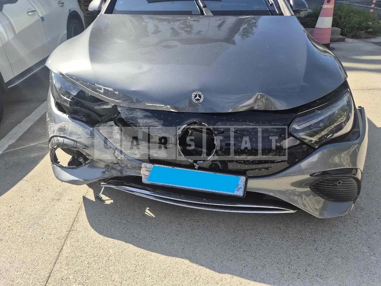 Photo 2 of 16: 2022 Mercedes-Benz EQE350+, VIN W1KEG2BB4NF007507 — Korean insurance auction
