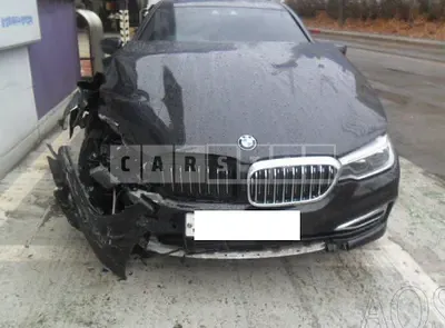 Photo 1 of 17: 2019 BMW 530i xDrive Luxury, VIN WBAJD9106KWW50315 — Korean insurance auction