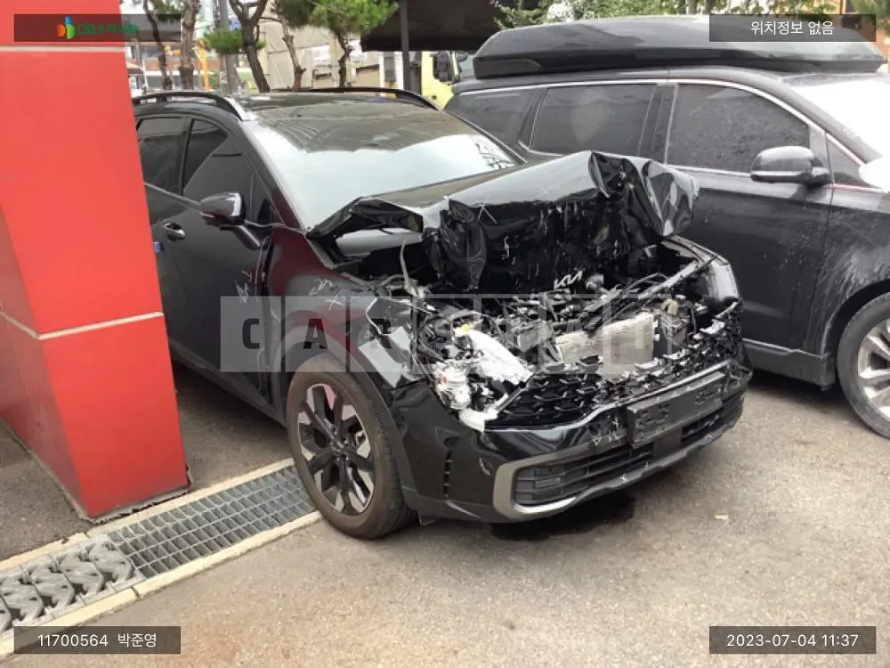 Photo 2 of 14: 2021 Kia Sportage, VIN KNAPV81BGNK009166 — Korean insurance auction