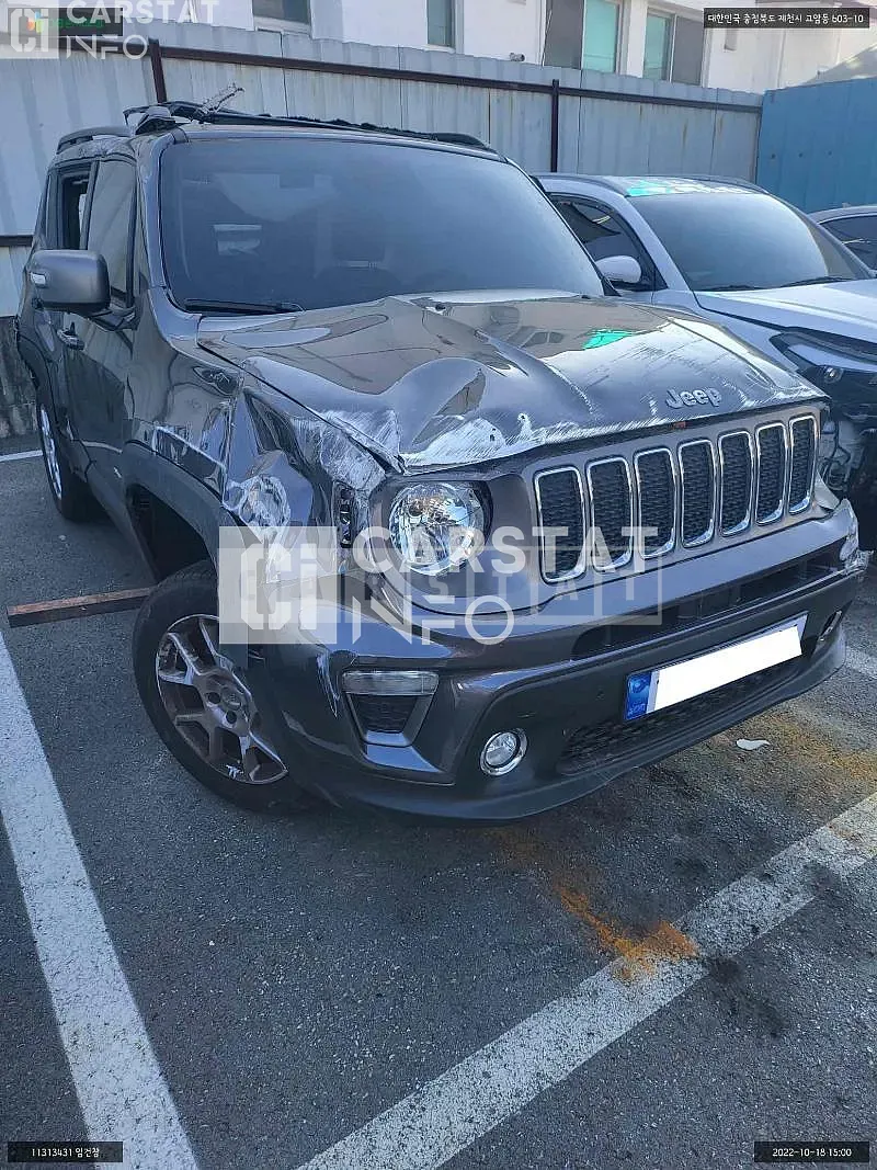 Photo 2 of 27: 2021 Jeep Zip Renegade, VIN 1C4NJCDB8MPN55078 — Korean insurance auction