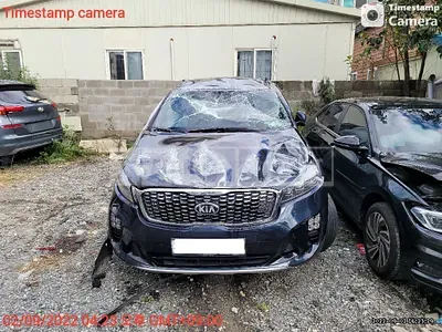 Photo 1 of 17: 2018 Kia Sorento, VIN KNAPH81ADJA442818 — Korean insurance auction