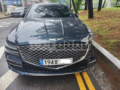 Photo 1 of 12: 2022 Genesis G80, VIN KMTGB41CBNU143709 — Korean insurance auction