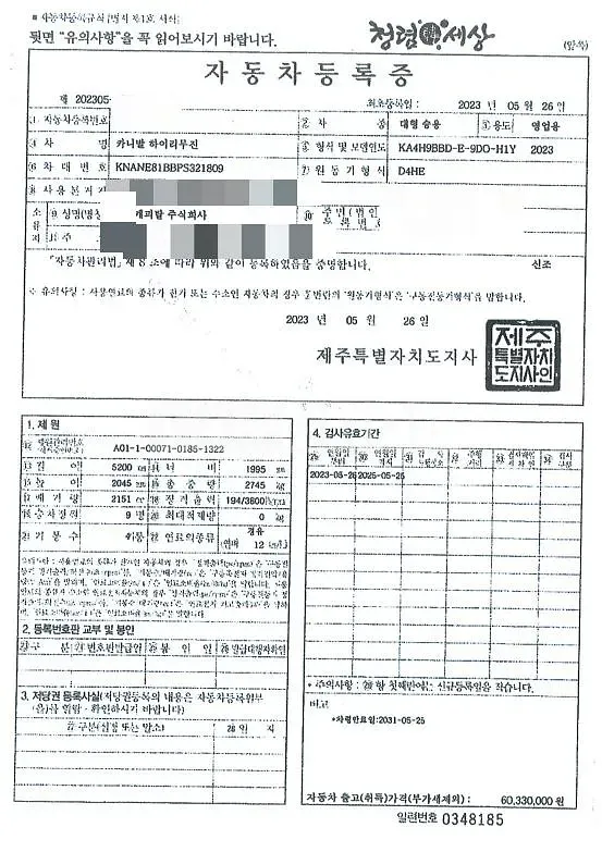 Photo 2 of 65: 2023 Kia Carnivals — Korean insurance auction