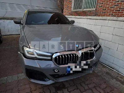 Photo 1 of 21: 2021 BMW 523d, VIN WBA11ES06MWX17711 — Korean insurance auction