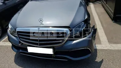 Photo 1 of 19: 2018 Mercedes-Benz E220 d 4Matic, VIN WDDZF0FB2JA381219 — Korean insurance auction
