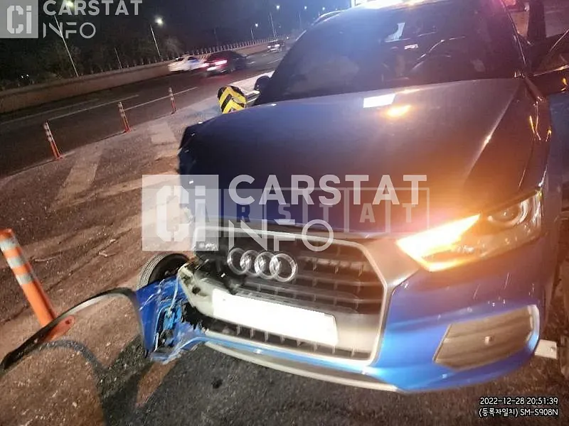 Photo 2 of 8: 2015 Audi Q3 35 TDI quattro, VIN WAUZZZ8U8FR044418 — Korean insurance auction