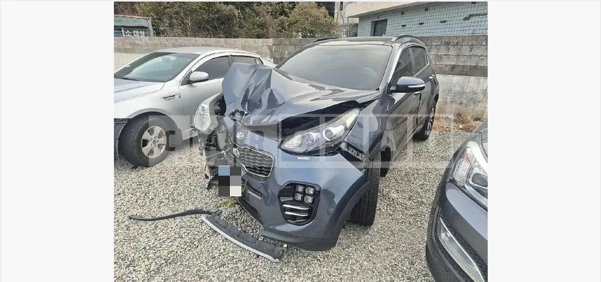 Photo 2 of 7: 2016 Kia Sportage — Korean insurance auction