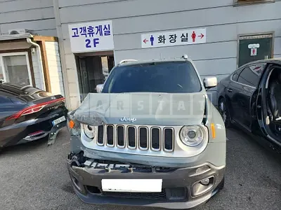Photo 1 of 18: 2018 Jeep Zip Renegade, VIN 1C4BU0000JPH53548 — Korean insurance auction