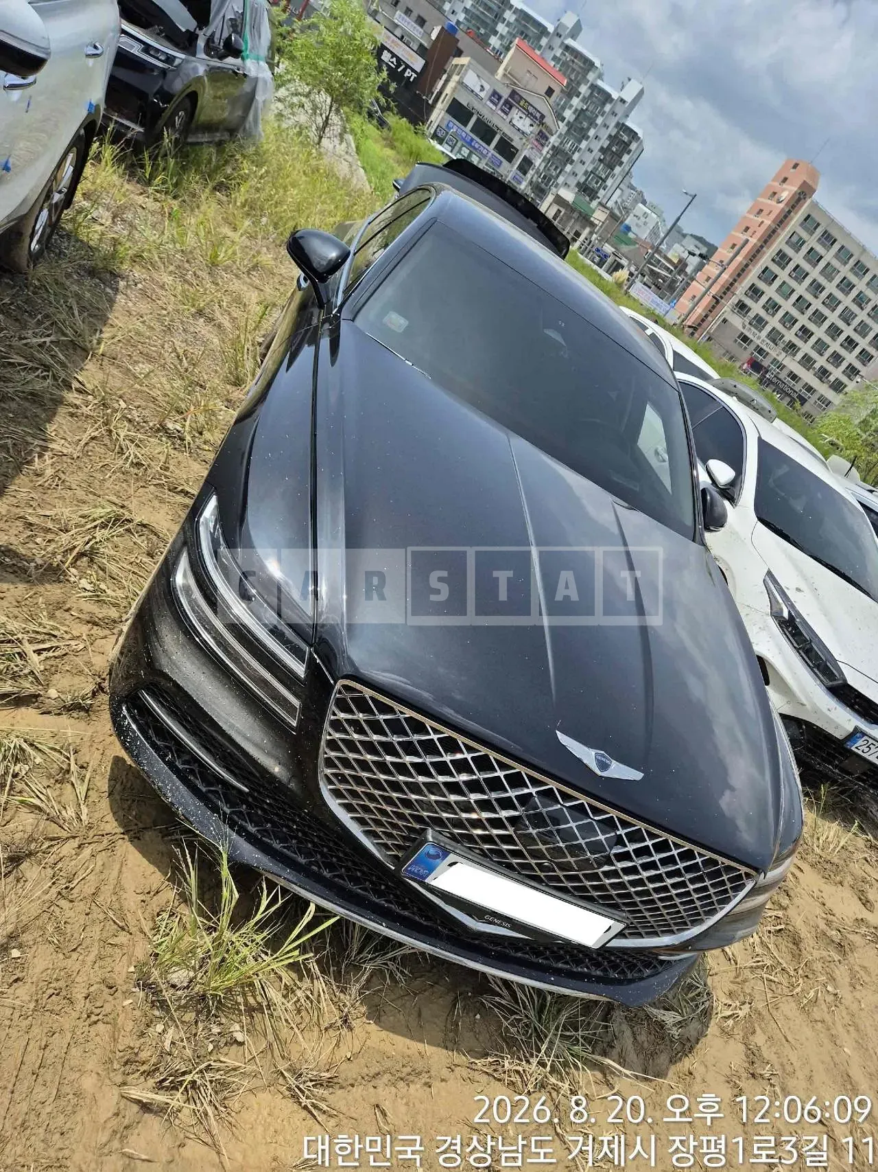 Photo 2 of 12: 2022 Genesis G80, VIN KMTGC41DDNU161612 — Korean insurance auction