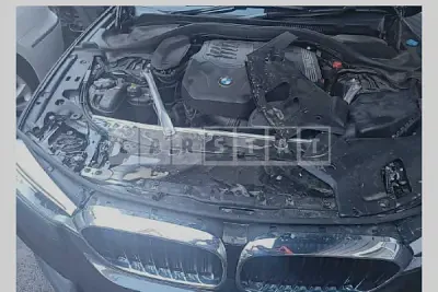 Photo 1 of 9: 2022 BMW 520i M Sport Package, VIN WBAJK9108LCE71141 — Korean insurance auction