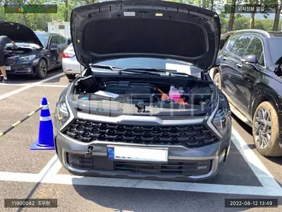 Photo 1 of 10: 2021 Kia Sportage Hybrid, VIN KNAPX81GBNK007357 — Korean insurance auction