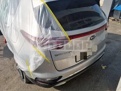 Photo 1 of 37: 2018 Kia Sportage, VIN KNAPM813DKK601254 — Korean insurance auction