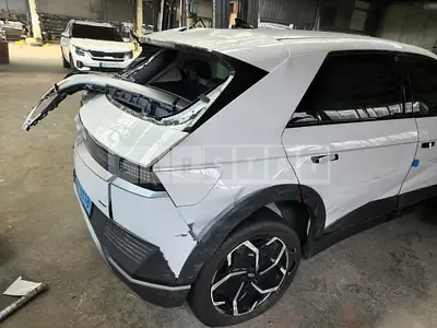 Photo 1 of 14: 2022 Hyundai IONIQ 5 Long Range (AWD) — Korean insurance auction
