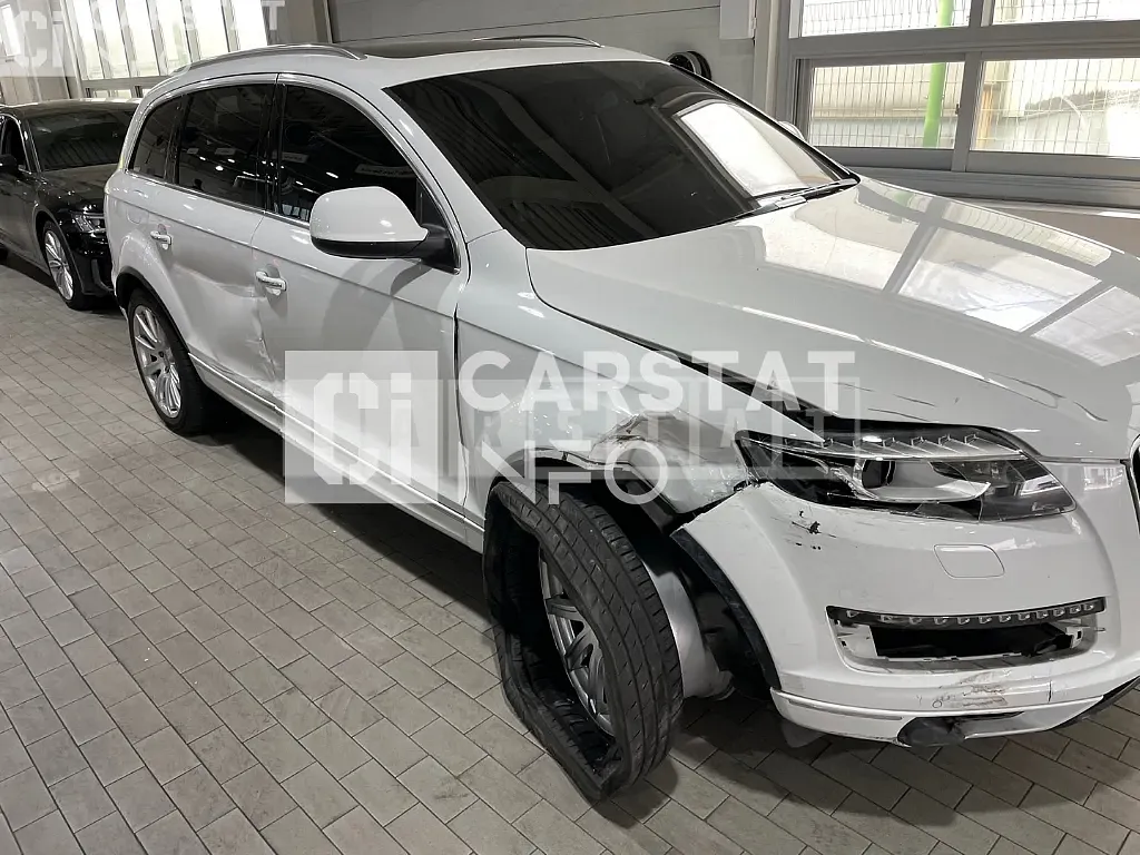 Photo 2 of 22: 2015 Audi Q7 35 TDI quattro, VIN WAUZZZ4L5FD032494 — Korean insurance auction