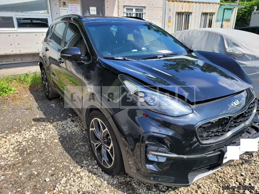 Photo 2 of 10: 2019 Kia Sportage, VIN KNAPR813BKK604574 — Korean insurance auction