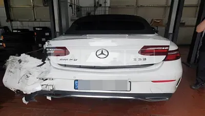 Photo 1 of 17: 2019 Mercedes-Benz E220 d Cabriolet, VIN WDD1K1EB5KF105895 — Korean insurance auction