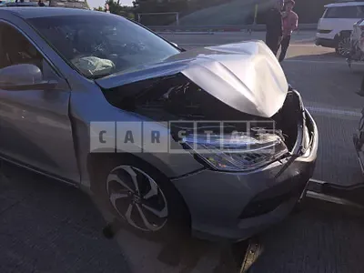 Photo 1 of 8: 2017 Honda Accord 2.4, VIN 1HGCR2680HA512264 — Korean insurance auction