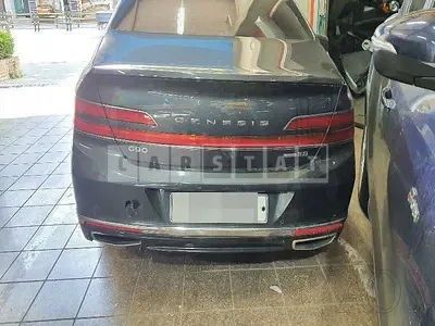 Photo 1 of 29: 2019 Genesis G90 3.8, VIN KMHG141DDKU066512 — Korean insurance auction