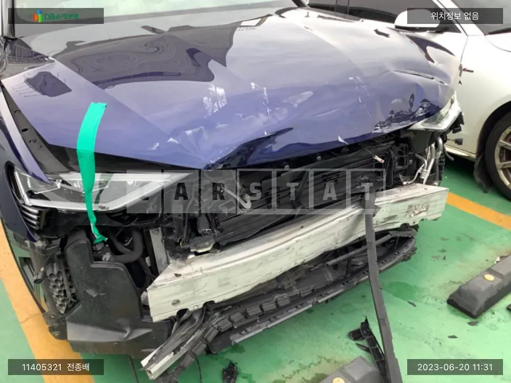 Photo 2 of 11: 2021 Audi e-tron Sportback 55 quattro, VIN WAUZZZGE9MB042984 — Korean insurance auction