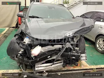 Photo 1 of 11: 2023 Hyundai Kona, VIN KMHHC813BPU009254 — Korean insurance auction