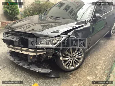 Photo 1 of 13: 2016 Hyundai Genesis /G80, VIN KMHGM41DBHU179027 — Korean insurance auction