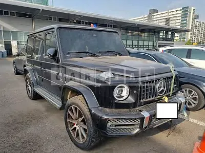 Photo 1 of 36: 2019 Mercedes-Benz G63, VIN WDCYC7GJ8KX329986 — Korean insurance auction
