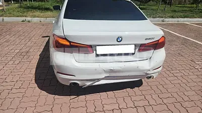 Photo 1 of 6: 2020 BMW 530i Luxury, VIN WBAJR5105LCD85385 — Korean insurance auction