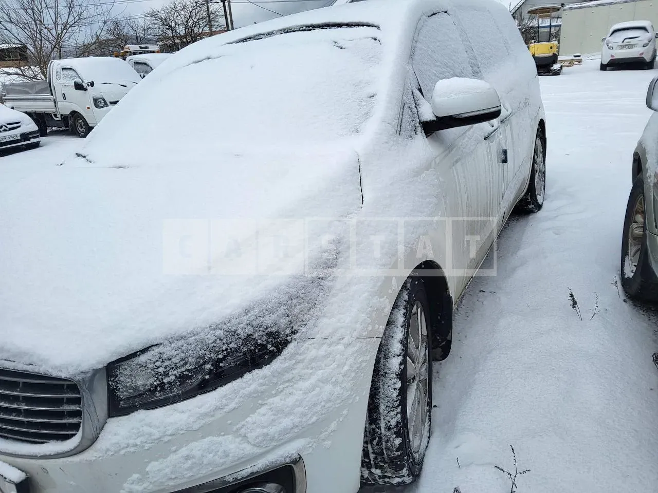 Photo 2 of 7: 2015 Kia Carnival, VIN KNAMC81ABGS168027 — Korean insurance auction