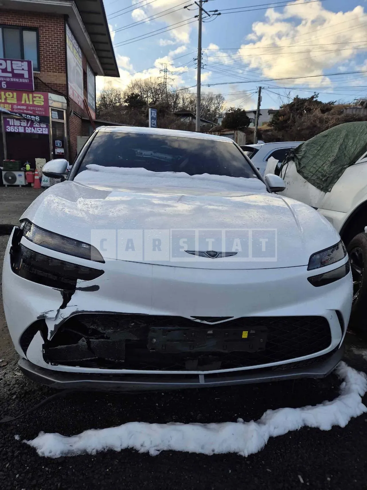 Photo 2 of 27: 2023 Genesis GV60, VIN KMTKB81AFPU016652 — Korean insurance auction
