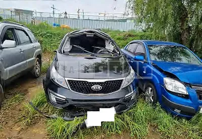 Photo 1 of 6: 2015 Kia Sportage, VIN KNAPB813BFK709583 — Korean insurance auction
