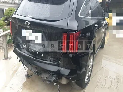 Photo 1 of 36: 2021 Kia Sorento 2.2, VIN KNARH81BGMA076817 — Korean insurance auction