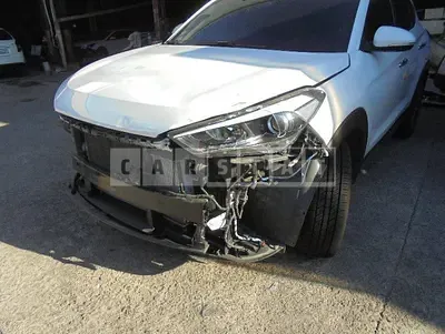 Photo 1 of 11: 2017 Hyundai Tucson, VIN KMHJ3815GHU285444 — Korean insurance auction