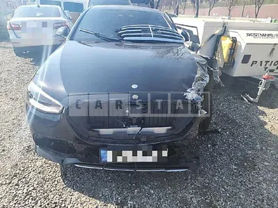 Photo 1 of 8: 2021 Mercedes-Benz S350d, VIN W1K6F3AB3MA019285 — Korean insurance auction