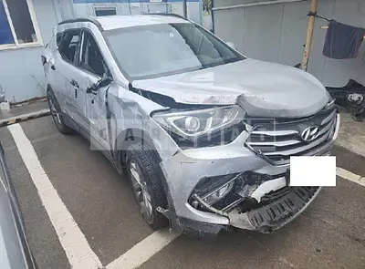 Photo 1 of 14: 2016 Hyundai Santa Fe, VIN KMHSW81XDGU660144 — Korean insurance auction