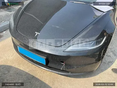 Photo 1 of 34: 2024 Tesla Model 3 RWD, VIN LRW3E7FS2RC253510 — Korean insurance auction