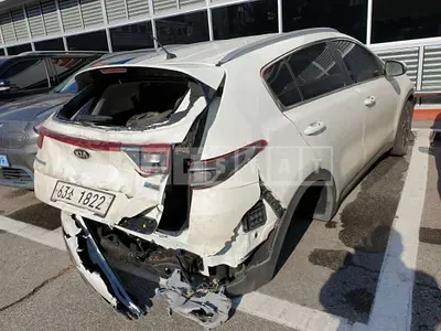 Photo 1 of 11: 2019 Kia Sportage, VIN KNAPN813BKK674188 — Korean insurance auction