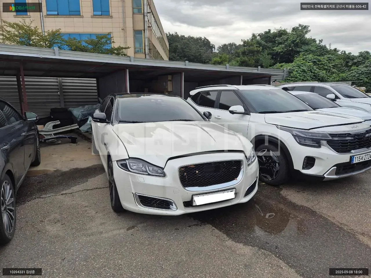 Photo 2 of 7: 2019 Jaguar XJ 3.0 d, VIN SAJAA22P1KNW21665 — Korean insurance auction