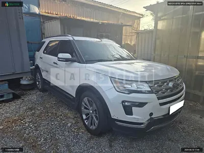 Photo 1 of 17: 2018 Ford Explorer 2.3 AWD, VIN 1FM5K8FH7JGA48997 — Korean insurance auction