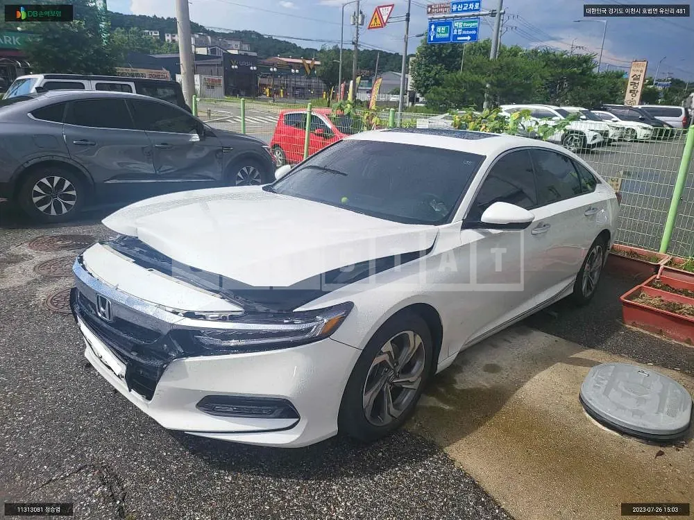 Photo 2 of 12: 2018 Honda Accord 1.5 Turbo, VIN 1HGCV1650JA511131 — Korean insurance auction