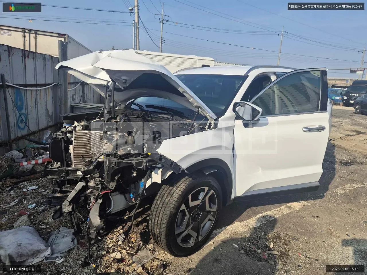 Photo 2 of 13: 2022 Hyundai Palisade, VIN KMHR381ADPU563712 — Korean insurance auction