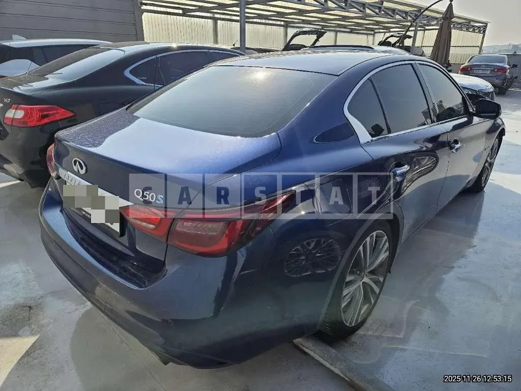 Photo 2 of 16: 2019 Infiniti Q50 Hybrid — Korean insurance auction