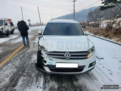 Photo 1 of 8: 2016 Volkswagen Tiguan 2.0 TDI BMT, VIN WVGZZZ5NZGW538004 — Korean insurance auction